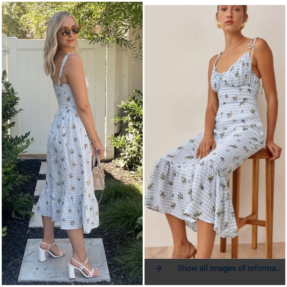 Reformation Al Fresco Midi Dress